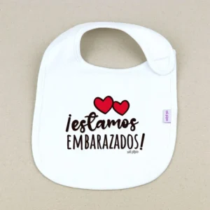 Babero Divertido ¡Estamos embarazados!