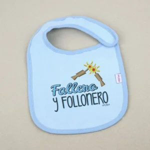 Babero Divertido Fallero y Follonero