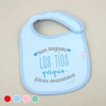 Babero Divertido Han llegado los Tíos…Papis ¡estáis despedidos!