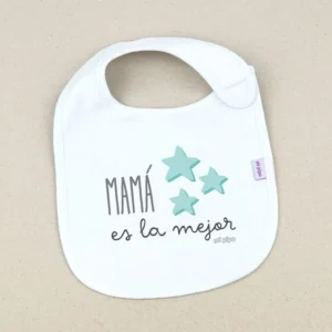 Babero Divertido Mamá es la mejor
