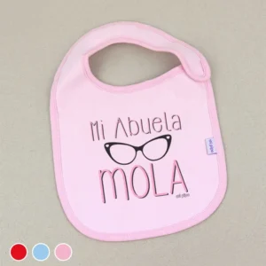 Babero Divertido Mi Abuela mola