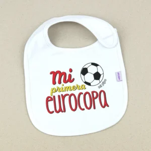 Babero Divertido Mi primera Eurocopa