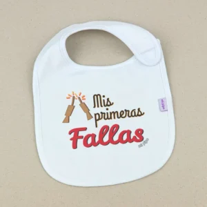 Babero Divertido Mis Primeras Fallas