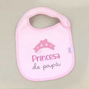 Babero Divertido Princesa de Papá