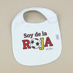 Babero Divertido Soy de la Roja Balón