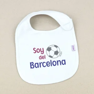 Babero Divertido Soy del Barcelona