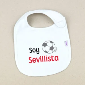 Babero Divertido Soy Sevillista