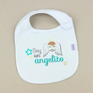 Babero Divertido Soy un Angelito
