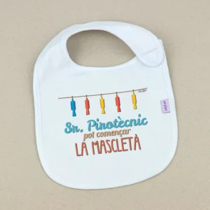 Babero Divertido Sr Pirotècnic pot començar la mascletà