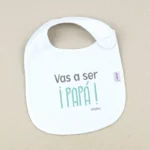 Babero Divertido Vas a ser ¡(texto libre)!