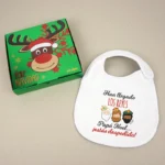 Babero Navideño Han llegado los Reyes, Papá Noel…¡estás despedido!