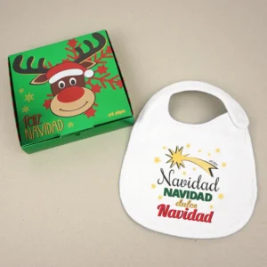 Babero Navideño Navidad, Navidad, dulce Navidad Babero Navideño Navidad, Navidad, dulce Navidad