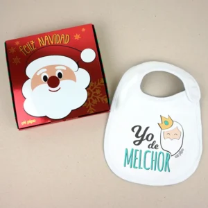 Babero Navideño Yo de Melchor