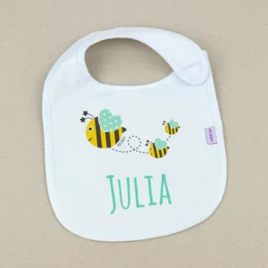 Babero Personalizado Abejitas