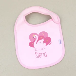 Babero Personalizado Cisne