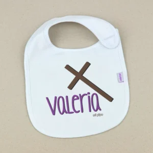 Babero Personalizado Cruz