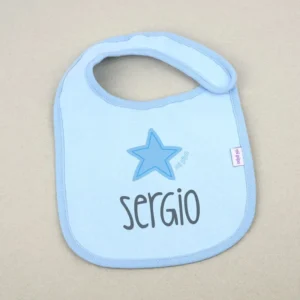 Babero Personalizado Estrella Azul