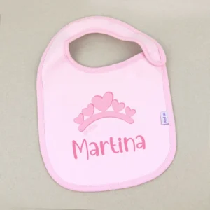 Babero Personalizado Tiara
