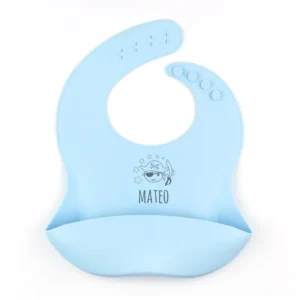Babero SILICONA Personalizado PIRATA