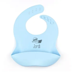 Babero SILICONA Personalizado SUPERHÉROE