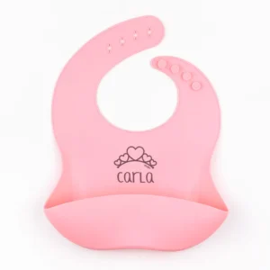 Babero SILICONA Personalizado TIARA