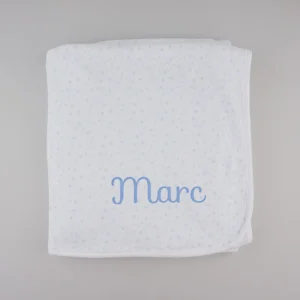 BABIDU Arrullo Personalizado Estrellas Azul BABIDU Arrullo Personalizado Estrellas Azul