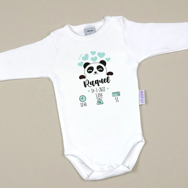 Babidu Body Datos Nacimiento Panda Babidu Body Datos Nacimiento Panda