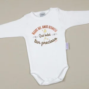 Babidu Body Divertido Madre del Amor hermoso qué Bebé tan precioso