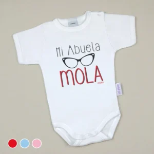 Babidu Body Divertido Mi Abuela Mola Gafas