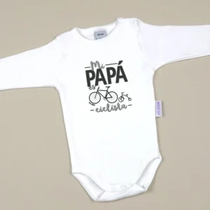 Babidu Body Divertido Mi Papá es ciclista