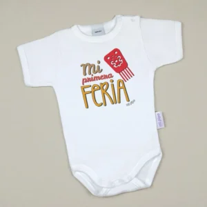 Babidu Body Divertido Mi Primera Feria peineta
