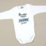 Babidu Body Divertido Nuestro primer día del Padre juntos Insignia