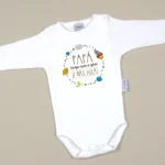 Babidu Body Divertido Papá contigo hasta el Infinito ¡y más allá! Planetas