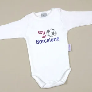 Babidu Body Divertido Soy del Barcelona