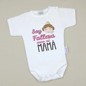 Babidu Body Divertido Soy Fallera como mi Mamá