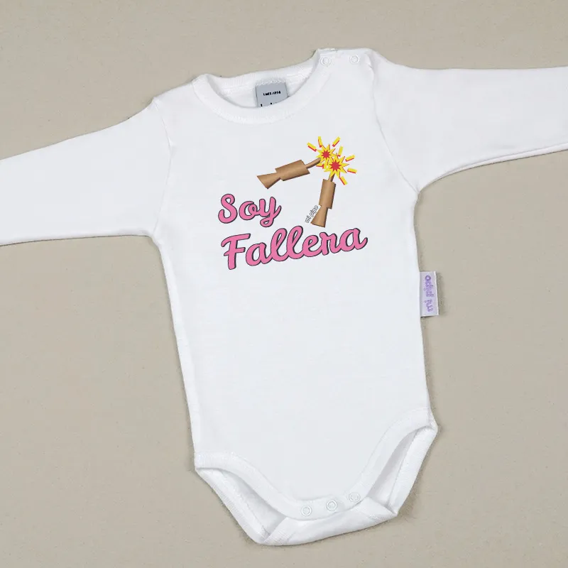 Babidu Body Divertido Soy Fallera petardos Babidu Body Divertido Soy Fallera petardos