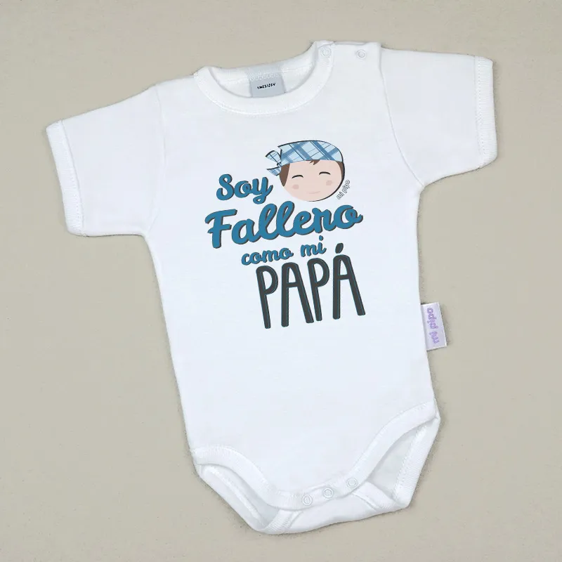 Babidu Body Divertido Soy Fallero com mi Papá Babidu Body Divertido Soy Fallero com mi Papá