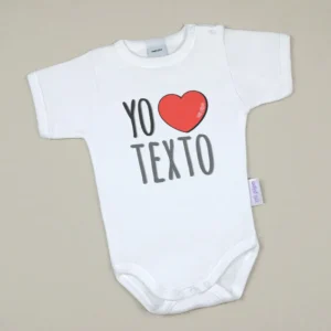 Babidu Body Divertido Yo corazón (Texto)