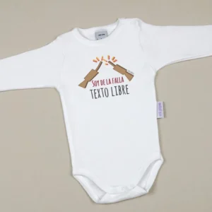 Babidu Body Personalizado Soy de la Falla…(el nombre de tu falla)