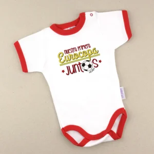 Babidu Body Ribete rojo Nuestra primera Eurocopa juntos