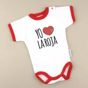 Babidu Body Ribete rojo Yo (corazón) La Roja