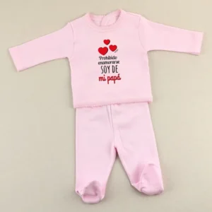 Babidu set 2 Piezas 0m Divertido Prohibido enamorarse soy de mi papá