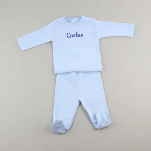 Babidu set 2 Piezas Azul Personalizado 0m