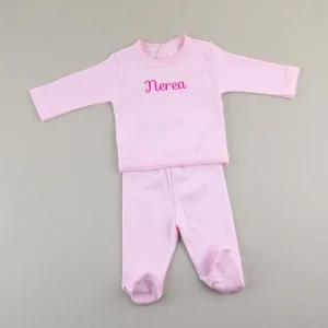 Babidu set 2 Piezas Rosa Personalizado 0m