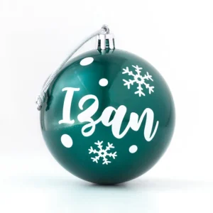 Bola Navidad Verde personalizada