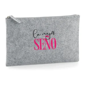Bolso de Mano Shopper fieltro Gris El/La mejor + profesión