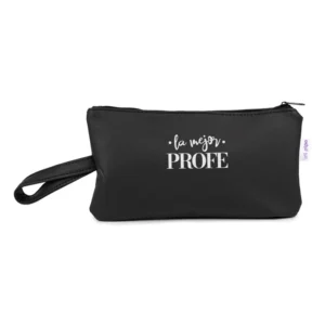 Bolso de Mano Shopper polipiel Negro La mejor profe/seño