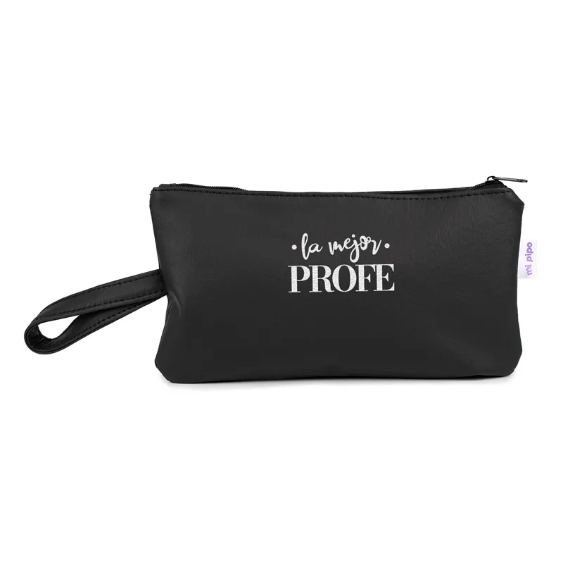 Bolso de Mano Shopper polipiel Negro La mejor profe/seño Bolso de Mano Shopper polipiel Negro La mejor profe/seño