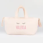 Bolso Mini Gofre Rosa Soft Personalizado