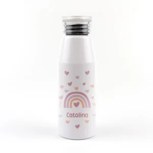 Botella Aluminio Arcoíris Blush 500ml Personalizada